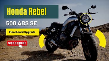 "Game-Changer Mod: Swapping Honda Rebel 500 Floorboards for T-Rex Giants!"