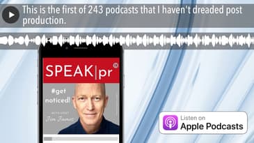 This is the first of 243 podcasts that I haven't dreaded post production.