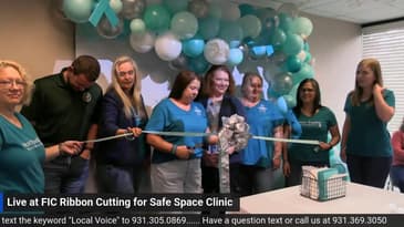 Live at FIC Safe Space Clinic Ribbon Cutting