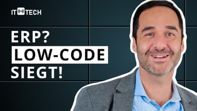Low-Code ERP - oft unterschätzt: Die Unternehmenssoftware von GEBRA-IT bei #ITundTECH