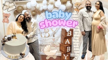 My Baby Shower Vlog 🤰👶 | Aanam C