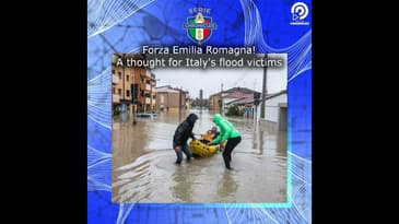 Forza Emilia Romagna! A thought for Italy's flood victims