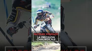 Manu Huber, sélectionneur national de l’équipe de France de Descente raconte Nico Vouilloz en course