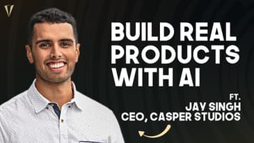Building REAL Business Products Using AI with Jay Singh, Casper Studios #ai #podcast