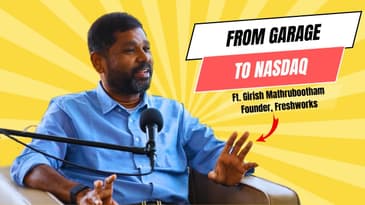 The Three Decisions that Built Freshworks by Girish Mathrubootham #blumepodcast