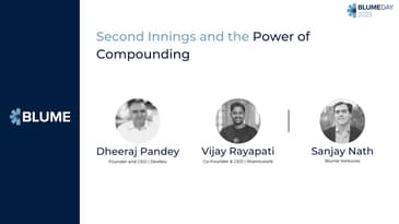 Blume Day 2023 | Second innings and the power of compounding