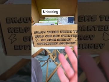 Unboxing Video: I Received a Box From an Energy Company 😳