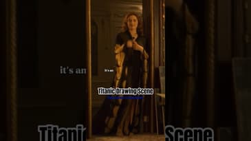 The hidden symbolism of the drawing scene in #titanic #titanicmovie