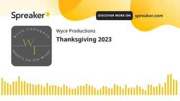 Thanksgiving 2023 (made with Spreaker)