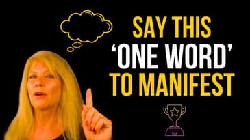 Say This To Yourself - One Word Affirmation