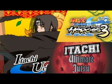 Itachi Ultimate Jutsu || Naruto Shippuden Ultimate Ninja Heroes 3 PPSSPP #shorts