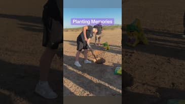 Planting memories, one family activity at a time. 💜🤟🏽🌱