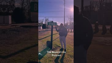 Here’s some pics of Byron in Byron🤣! Make sure to check out the Beyond I Do Podcast. #marriedlife