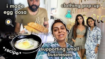 Egg Dosa recipe, attending events & the BTS on business life ❤️