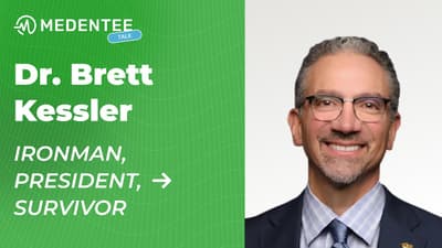 🎙️ Medentee Talk: Dr. Brett Kessler. From Addiction to Ironman to ADA President
