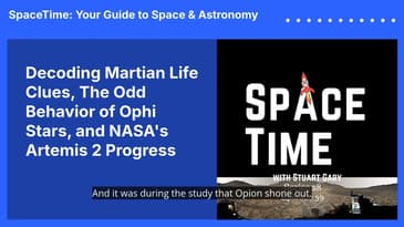 Decoding Martian Life Clues, The Odd Behavior of Ophi Stars, and NASA's Artemis 2 Progress