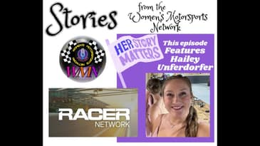 Guest Hailey Unferdorfer with host Melinda Russell