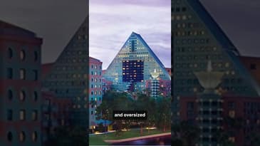 Disney's Swan and Dolphin!  Disney and not Disney at the same time! #michaelgraves #michaeleisner