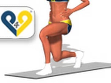 Lunges, buttocks exercises