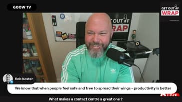 Get out of Wrap  TV  -  Your Contact Centre show - Jan 31st