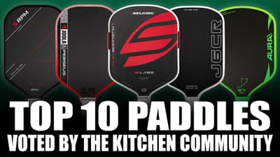 Top 10 Pickleball Paddles Right Now | Voted By The Kitchen Community