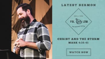 Mark 4:35-41 -- Christ and The Storm