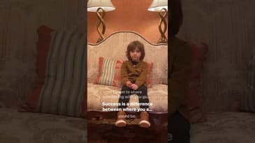 Here’s a little secret I learned from  @GrantCardone #shorts #youngentrepreneur #toddlerlife