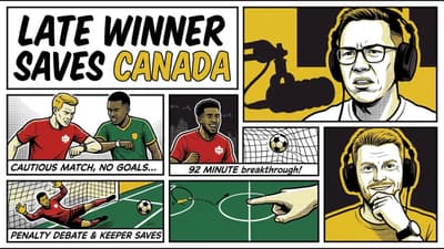Canada's 92nd-Minute Late Volley 🇨🇦🇿🇦 | World Cup Daily #28