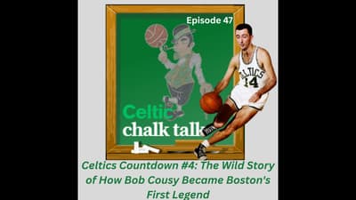 Celtics Countdown #4: The Wild Story of How Bob Cousy Became Boston's First Legend