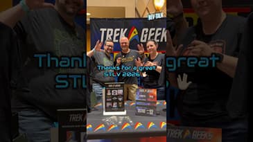 Talked with @TrekGeeks! Sadly, the audio cut out but I wanted to share what I had! #STLV #startrek