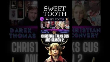 #sweettooth #actor Christian Convery talks darker season 2 and Gus finding himself #shorts #netflix