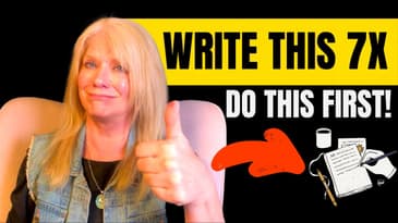 Write This 7X Before Sleep – DO THIS FIRST For Fast Results!