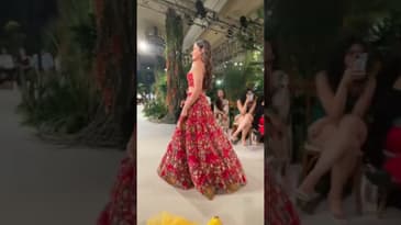 Rashmika Mandanna looks stunning in Varun Bahl! #rashmikamandanna #shorts #ashortaday #fashionweek