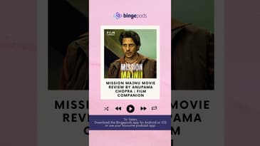 Mission Majnu Movie Review by Anupama Chopra | Film Companion | Sidharth Malhotra, Rashmika Mandanna
