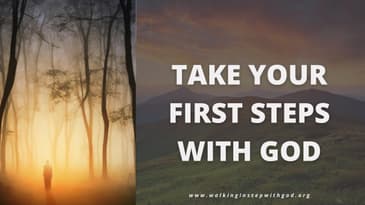 Take Your First Steps With God #DivineInvitation #RelationshipWithGod #HowGodSpeaks #GodsCalling