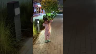 My little one loves the camera 🍾