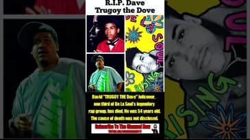 De La Soul’s Trugoy the Dove Passes Away At 54 #shorts #delasoul