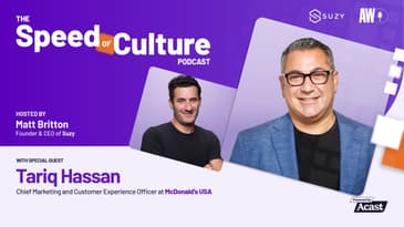 McDonald's USA and The Intimacy of Data with CMO, Tariq Hassan | Podcast