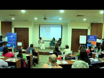 Vidya Shah and Vijaya Balaji at INKSalon with Edelgive
