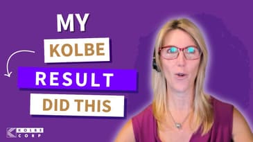 My Kolbe Result Was So Liberating