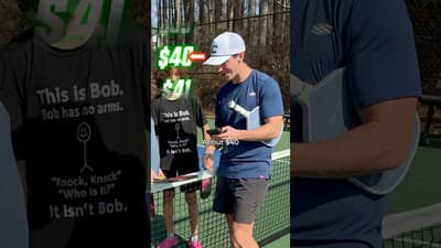The Cheapest Pickleball Paddle! #pickleball #sports