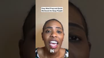 Easy Meal Prep and Quick Workouts for Busy People #youtubeshorts #fyp