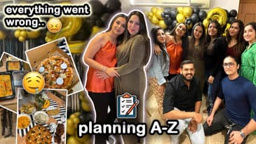 THROWING A SURPRISE BIRTHDAY PARTY FOR MY SISTER! 🎂  | Aanam C VLOG