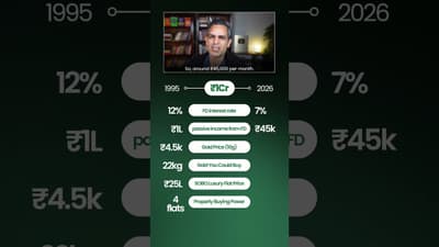 1995 vs 2026 - Aaj 1 CRORE Kya Khareed Sakta hain?! | Ankur Warikoo #shorts