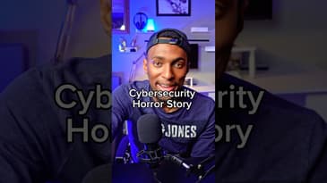 Cybersecurity horror story!