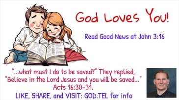 God Loves You - Animated Christian Video - John 3:16 - Acts 16:31 - Robert Woeger - Share Your Faith