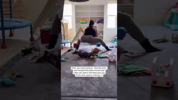 Busy parent finding the time for exercise! #exercise #parenting