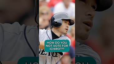 SOMEONE Snubbed Ichiro From The Hall Of Fame??? #mlb #mariners #baseball