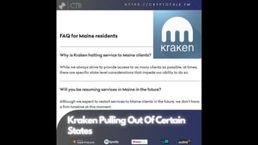 #Kraken Pulling Out Of Certain States (OOC)