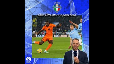 Lazio Gifts Inter a 4-point Lead over Juventus at the Top of Serie A